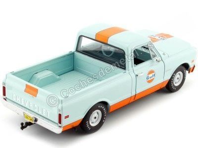 Cochesdemetal.es 1968 Chevrolet C-10 Golfe "Running on vide Serie 5" 1:24 Greenlight 85062 2