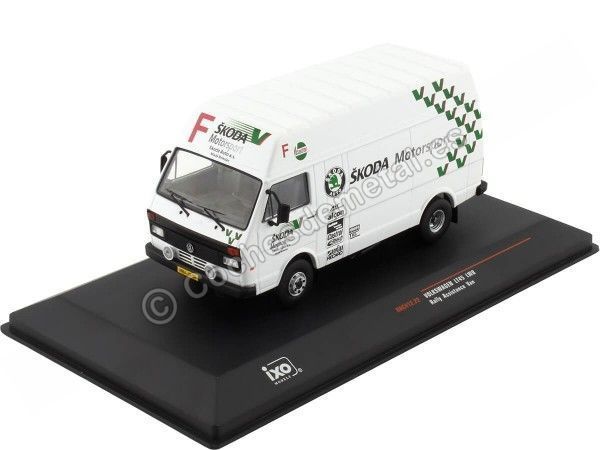 Cochesdemetal.es 1989 Volkswagen VW LT45 LWB Skoda Motorsport 1:43 IXO Models RAC412.22