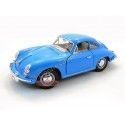 1961 Porsche 356B Coupe Azul 1:18 Bburago 12026 Cochesdemetal 1 - Coches de Metal 