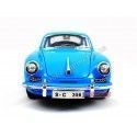 1961 Porsche 356B Coupe Azul 1:18 Bburago 12026 Cochesdemetal 3 - Coches de Metal 