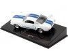 Cochesdemetal.es 1965 Ford Mustang Shelby GT 350 Blanco/Azul 1:43 IXO Models CLC438N