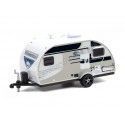 Cochesdemetal.es 2016 Caravana Winnebago Winne Drop Gris "Hitched Homes Series 11" 1:64 Greenlight 34110D