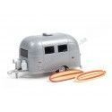 Cochesdemetal.es 1961 Caravana Airstream 16 Bambi "Hitted Homes Series 11" 1:64 Greenlight 34110F