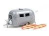 Cochesdemetal.es 1961 Caravana Airstream 16 Bambi "Hitted Homes Series 11" 1:64 Greenlight 34110F