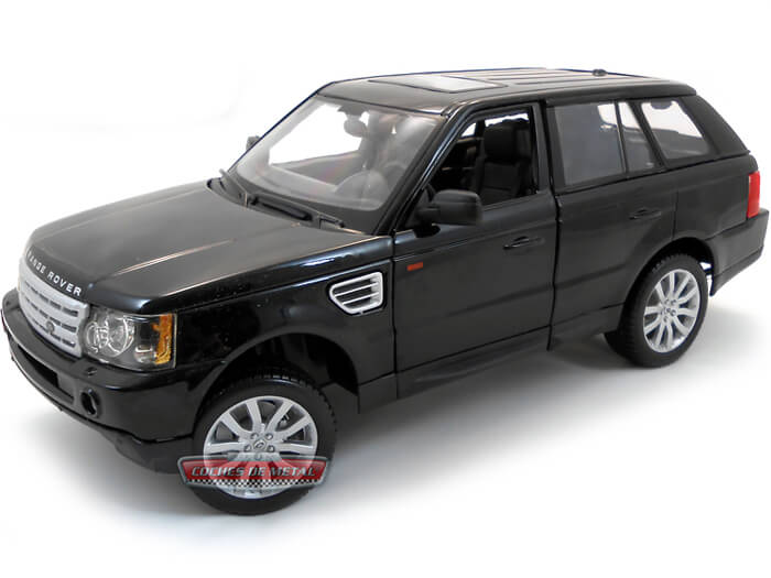 Bburago 12069bk Range Rover Sport Black 1-18 Diecast Car Model 