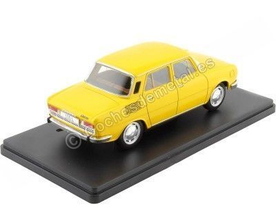 Cochesdemetal.es 1974 Skoda 100L Amarillo 1:24 WhiteBox 124139 2