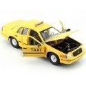 CARSDEMETAL.ES 1999 Ford Crown Victoria Taxi New York York 1:24 Wellly 22082