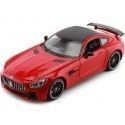 Cochesdemetal.es 2015 Mercedes-Benz AMG GT R Coupe (C190) Rojo Metalizado 1:24 Welly 24081