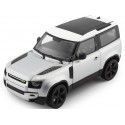 Cochesdemetal.es 2020 Land Rover Defender Gris/Blanco 1:26 Welly 24110