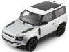 Cochesdemetal.es 2020 Land Rover Defender Gris/Blanco 1:26 Welly 24110