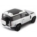 Cochesdemetal.es 2020 Land Rover Defender Gris / Blanco 1:26 Welly 24110