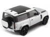 Cochesdemetal.es 2020 Land Rover Defender Gris / Blanco 1:26 Welly 24110