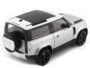 Cochesdemetal.es 2020 Land Rover Defender Gris/Blanco 1:26 Welly 24110
