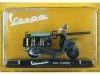 Cochesdemetal.es 1956 Vespa TAP Gris 1:18 Editorial Salvat VES0024