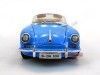 1961 Porsche 356B Cabriolet Azul 1:18 Bburago 12025 Cochesdemetal 3 - Coches de Metal 