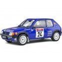 Cochesdemetal.es 1990 Peugeot 205 Rally Grupo A Nº24 Boursier/Frangin Rallye Tour de Corse 1:18 Solido S1801711