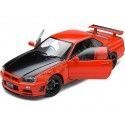 CARSDEMETAL.ES 1999 Nissan Skyline GT-R (R34) Red / Black 1:18 Solino S1804305
