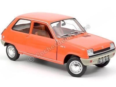 Cochesdemetal.es 1972 Renault 5 R5 Naranja 1:18 Norev 185381 2