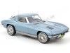 Cochesdemetal.es 1963 Chevrolet Corvette Sting Ray Azul Claro Metalizado 1:18 Norev 189050