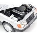 Cochesdemetal.es 1990 Mercedes-Benz 300 CE-24 Coupé C124 Plateado 1:18 Norev HQ 183880