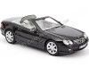 Cochesdemetal.es 2003 Mercedes-Benz SL 500 Convertible Negro 1:18 Norev HQ 183840
