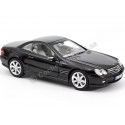 Cochesdemetal.es 2003 Mercedes-Benz SL 500 Convertible Negro 1:18 Norev HQ 183840