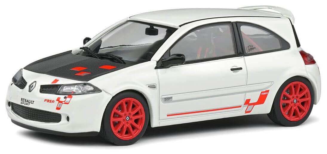 Solido 1:43 Renault Megane 2 R26-R Año de construcción 2008 Gris