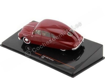 Cochesdemetal.es 1950 Tatra T600 Tatraplan Granate 1:43 IXO Models CLC433N 2