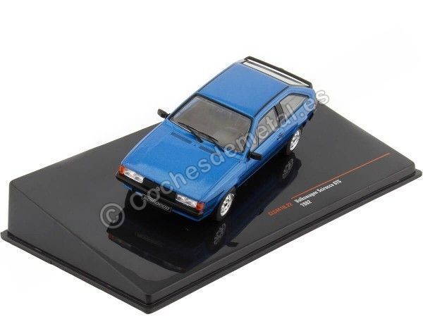 Cochesdemetal.es 1982 Volkswagen VW Scirocco MK2 GTS Azul Metalizado 1:43 IXO Models CLC441N
