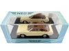 Cochesdemetal.es 1975 Ford Granada MK I Coupe Beige/Marrón 1:43 NEO Scale Models 49575