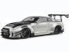 Cochesdemetal.es 2020 Nissan GT-R (R35) LB-Walk Body Kit 2.0 Gris Perla 1:18 Solido S1805802