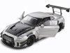 Cochesdemetal.es 2020 Nissan GT-R (R35) Kit de carrosserie LB-walk 2.0 Gris Perla 1:18 Solino S1805802