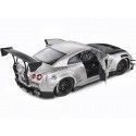 Cochesdemetal.es 2020 Nissan GT-R (R35) Kit de carrosserie LB-walk 2.0 Gris Perla 1:18 Solino S1805802