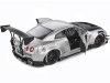 Cochesdemetal.es 2020 Nissan GT-R (R35) Kit de carrosserie LB-walk 2.0 Gris Perla 1:18 Solino S1805802