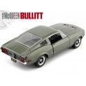 Cochesdemetal.es 1968 Ford Mustang GT Fastback "Bullitt" Highland Green 1:24 Greenlight 84038