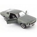 Cochesdemetal.es 1968 Ford Mustang GT Fastback "Bullitt" Highland Green 1:24 Greenlight 84038