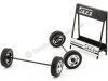 CarsDemetal.es Wheel Exposant ATS Cup avec deux axes et quatre roues 1:18 Modèles IXO SET012W