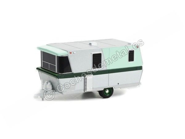 Cochesdemetal.es 1962 Caravana Holiday House "Hitched Homes Series 12" 1:64 Greenlight 34120a