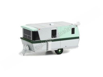 Cochesdemetal.es 1962 Caravana Holiday House "Hitched Homes series 12" 1:64 Greenlight 34120A