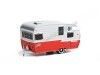 Cochesdemetal.es 1962 Caravana Shasta Airflyte Aluminio "Hitched Homes Series 12" 1:64 Greenlight 34120F