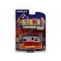 Cochesdemetal.es 1962 Caravana Shasta Airflyte Aluminio "Hitched Homes Series 12" 1:64 Greenlight 34120F