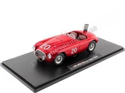 1949 Ferrari 166 MM Nº20 Chinetti/Lucas Ganador 24h Spa Rojo 1:18 KK-Scale 180914 Cochesdemetal.es