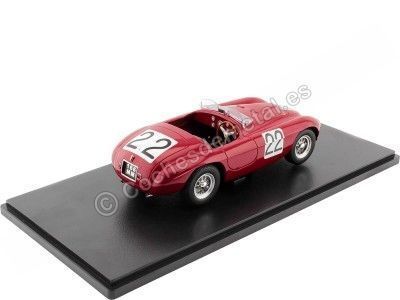 1949 Ferrari 166 MM Barchetta Nº22 Chinetti/Selsdon Ganador 24h LeMans Rojo 1:18 KK-Scale 180913 Cochesdemetal.es 2