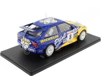 Cochesdemetal.es 1993 Ford Escort RS Cosworth Nº8 Wilson/Thomas RAC Rallye 1:18 IXO Models RMC107 2