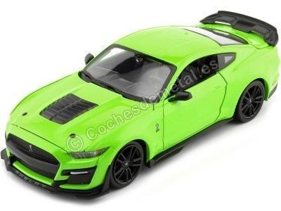 Cochesdemetal.es 2020 Ford Mustang Shelby GT500 Verde 1:24 Maisto 31532