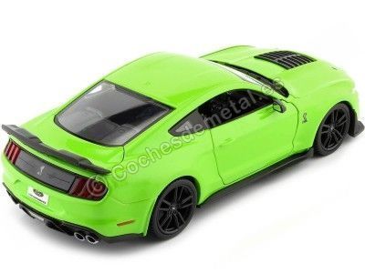 Cochesdemetal.es 2020 Ford Mustang Shelby GT500 Verde 1:24 Maisto 31532 2