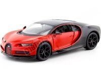 2018 Bugatti Chiron Sport 1500 W16 Italian Red 1:24 Maisto 31524