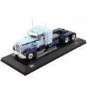 Cochesdemetal.es 1952 Cabeza Tractora Peterbilt 350 Azul Bitono 1:43 IXO Models TR133