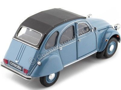 Cochesdemetal.es 1982 Citroen 2CV 6 Charleston Azul 1:24 Welly 24009 2