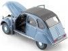 Cochesdemetal.es 1982 Citroen 2cv 6 Charleston Azul 1:24 Welly 24009